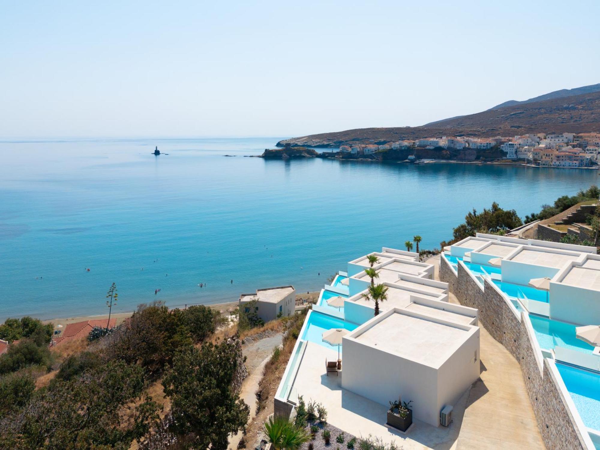 Golden Vista, Beachfront Suites By Explore Andros Exteriör bild