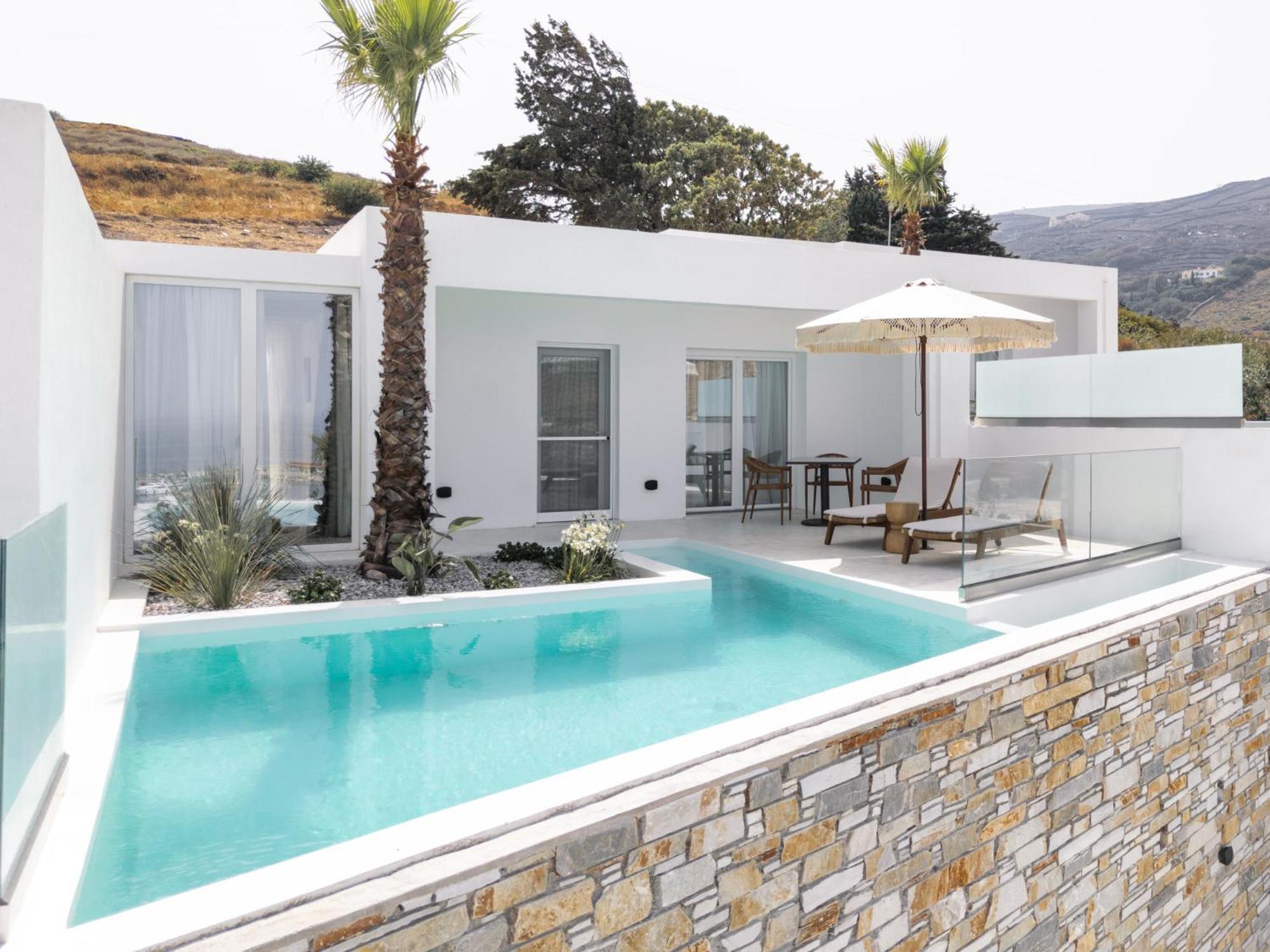 Golden Vista, Beachfront Suites By Explore Andros Exteriör bild